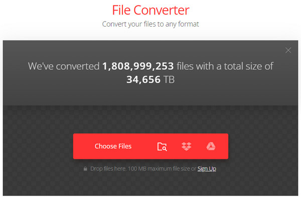 Convertio Choose Files