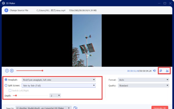 Modifica video AnyRec