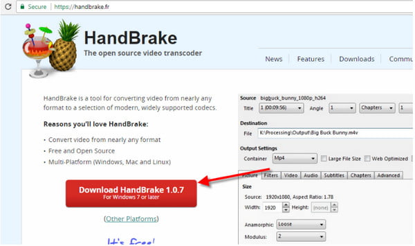 Baixar HandBrake