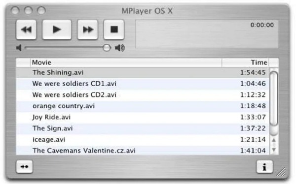 Mac DVD Player MPlayer
