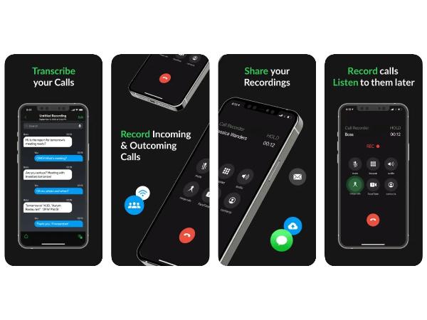 Optagelse af opkald på iPhone med Call Recorder til iPhone