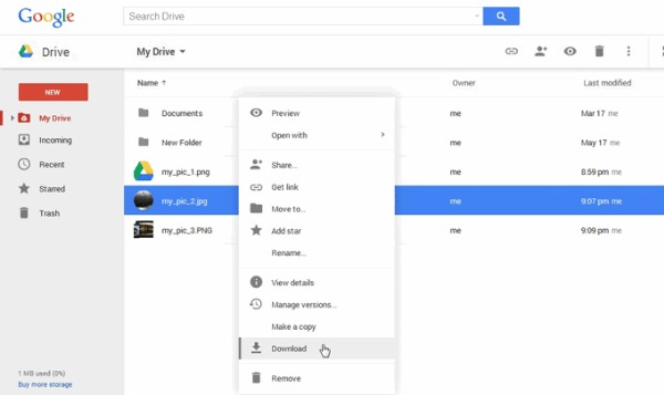 Chuyển tệp Android sang máy Mac bằng Google Drive