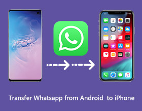 Overfør WhatsApp fra Android til iPhone