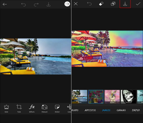 PicsArt Вырезать GIF