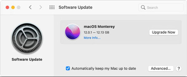 Mac OS 버전 업데이트