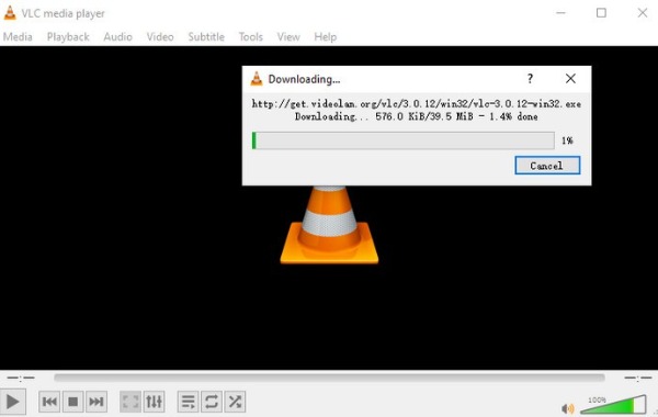 VLC アップデート