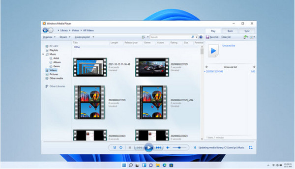 Lecteur Windows Media