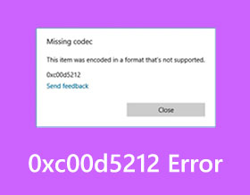 0xc00d5212 Errore