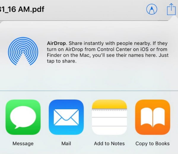 Airdrop File App