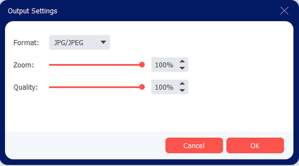 AnyRec Output Settings Hva er TIFF