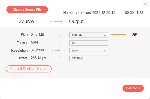 AnyRec Video Compress Compress