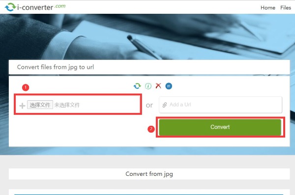 Choose And Import File i-Converter