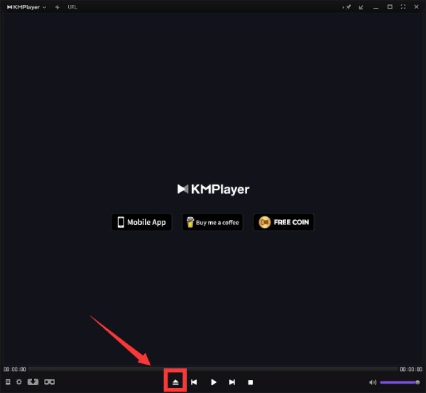 Mở tệp KMPlayer