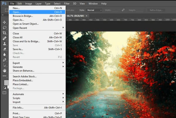 Photoshop openen