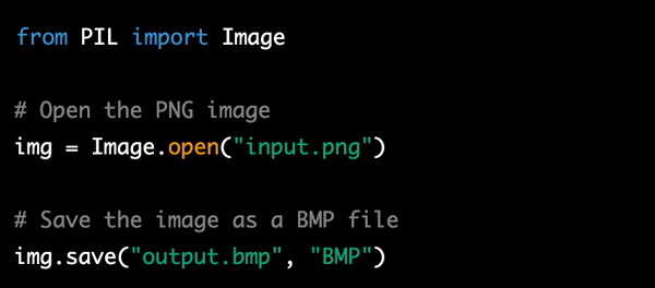 PNG to BMP Python 1