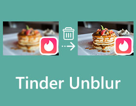 Tinder fjerner uskarphet