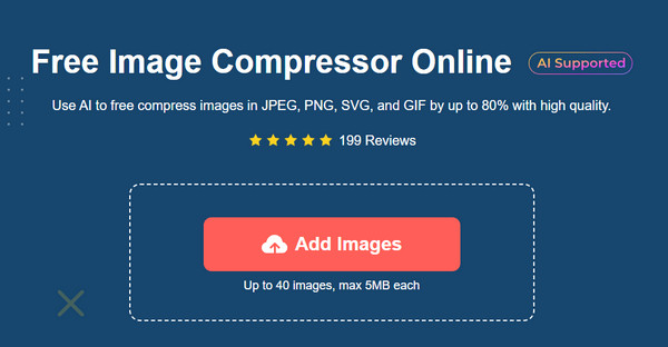 AnyRec Add Images SVG Compressor