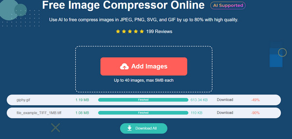 AnyRec Download All SVG Compressor