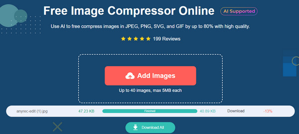 برنامج AnyRec Image Compressor تنزيل الكل