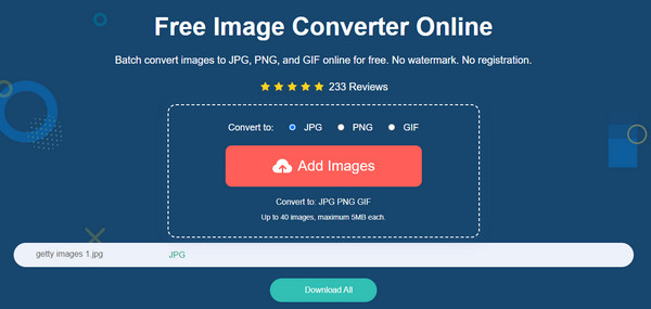 AnyRec Image Converter Muat Turun Semua