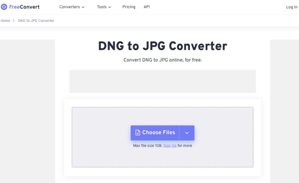 Interface de conversion gratuite