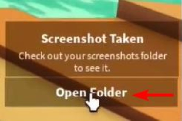 Open Folder on Roblox