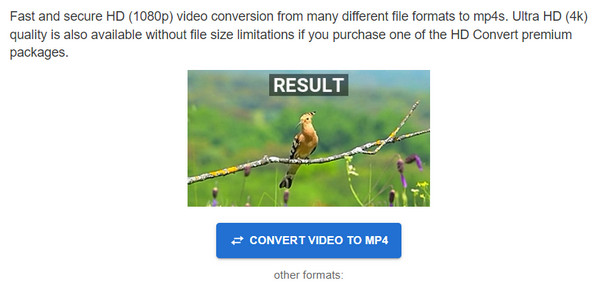 HD Converter Konverter video til MP4