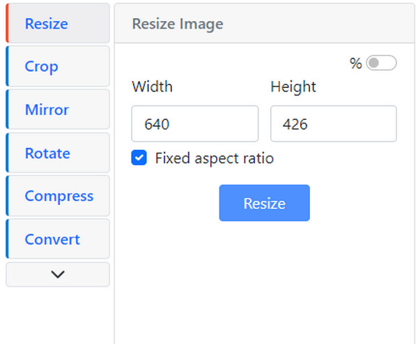 ResizePixel Aspect Ratio