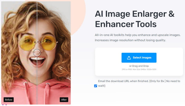 AI Image Enlarger