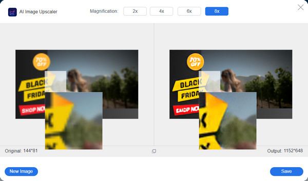 AnyRec Choose Magnification