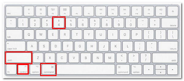 פקודה Ctrl Shift 4