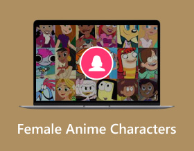 Weibliche Anime-Charaktere