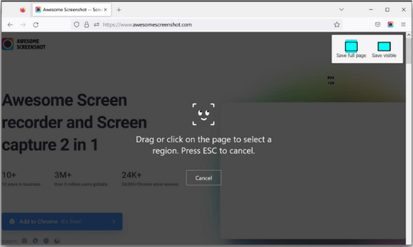 תפריט Firefox