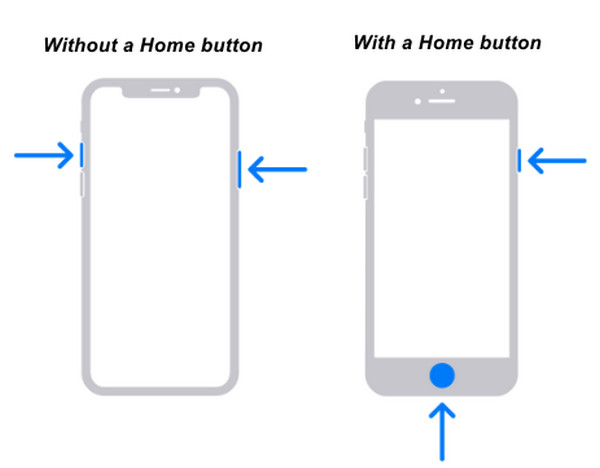 Schermata di Firefox su iPhone