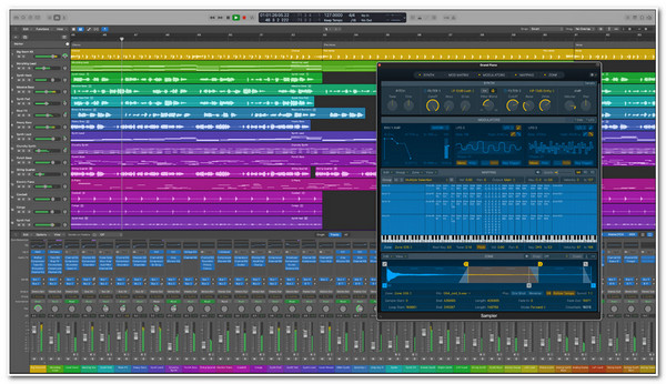 Interfață Logic Pro