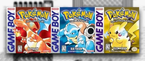 Pokemon Rood Blauw Geel