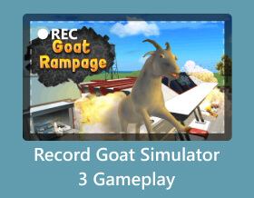 Record Goat Simulator 3 Gameplay