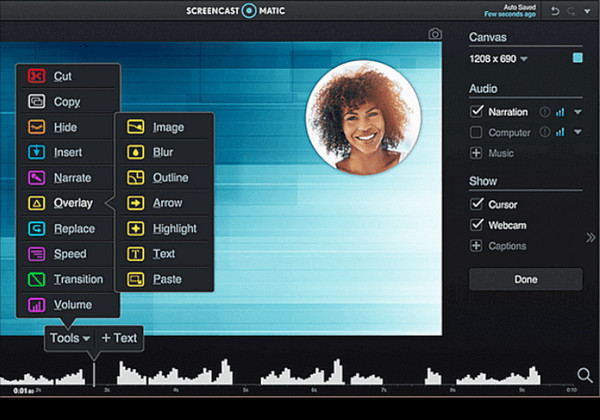 ทางเลือก Screencast-O-Matic Loom