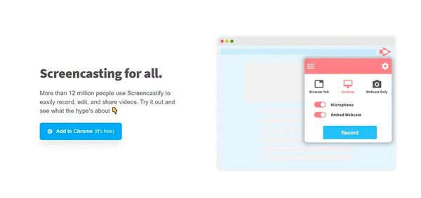 Screencastify Loom-alternatief