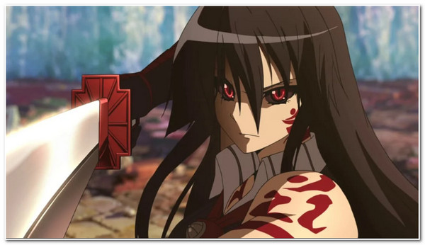 הדמויות הנשיות המובילות ב-Anime Akame