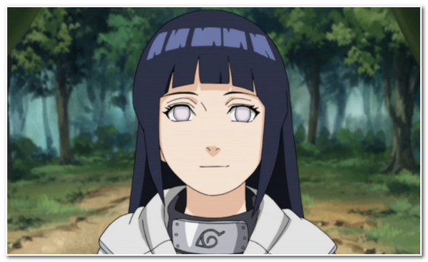 Principais personagens femininas do anime Hinata