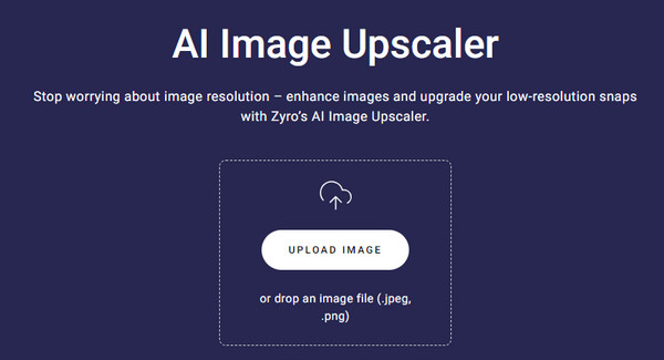 Zyro AI Image Upscaler