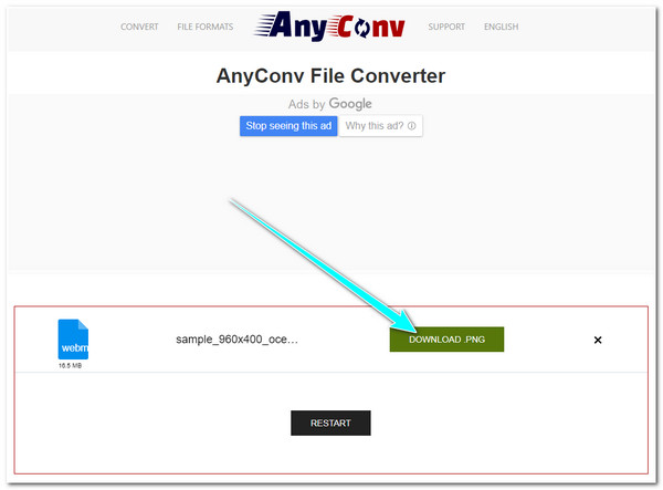 Fail Ditukar AnyConv Download