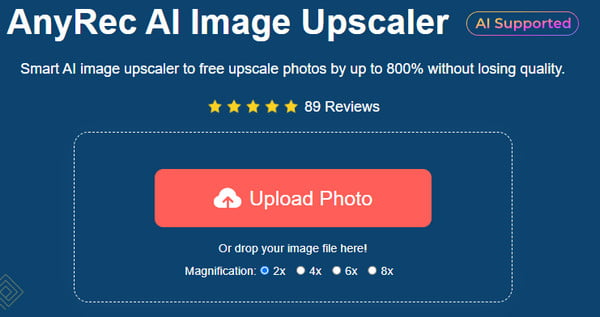 Upscaler de imagem AnyRec