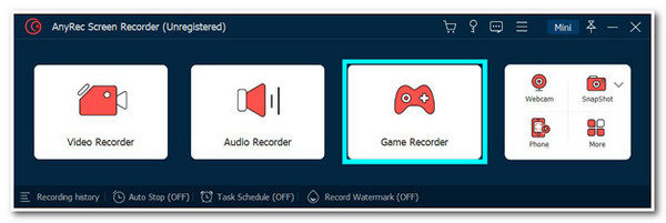 AnyRec Select Game Recorder