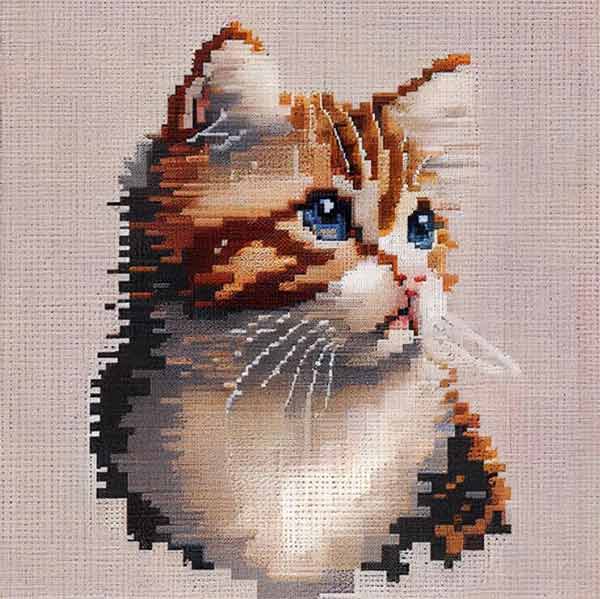 Cross Stitch της MidJourney