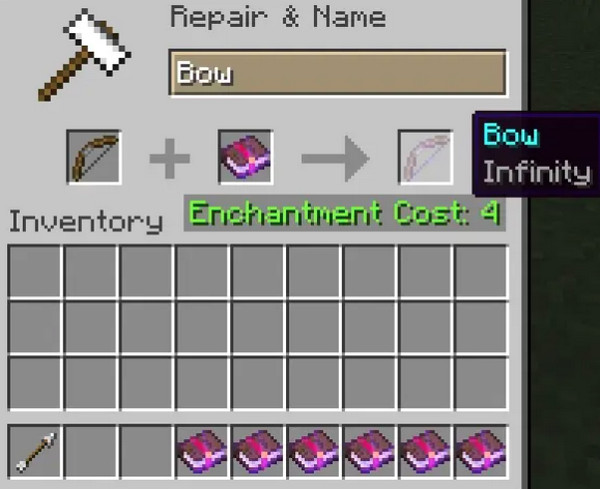 Infinity Bow Enchanment