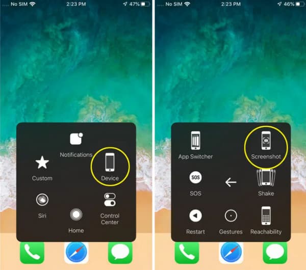 Στιγμιότυπο οθόνης συσκευής iOS