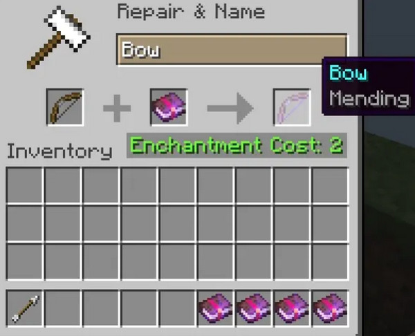 Mending Bow Enhanment