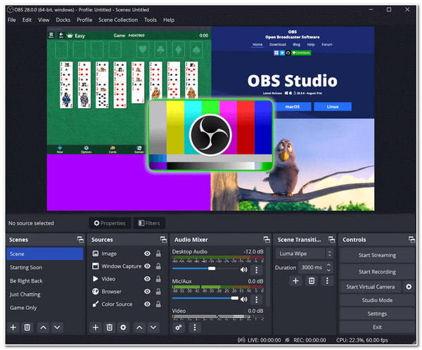 Альтернативы ScreenFlow OBS Studio